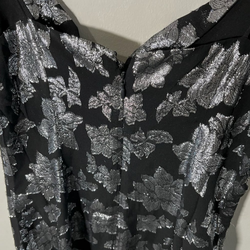 Club Monaco Jacquard Silk-Blend Slip Dress - Picture 6 of 11